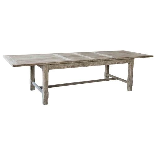 MASTHEAD EXTENSION DINING TABLE - NATURAL FINISH
