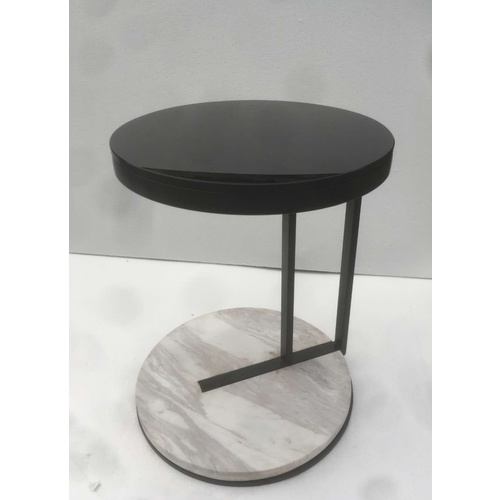 TWO-UP SIDE TABLE